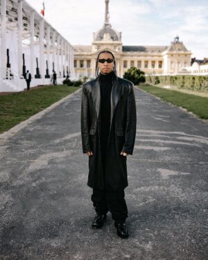 Tyga Instagram - You ain’t gotta like it but my bi$h gon luv it @givenchy #pfw