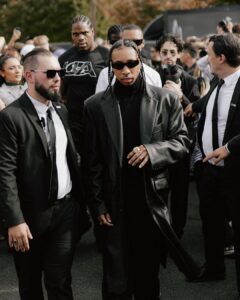 Tyga Instagram - You ain’t gotta like it but my bi$h gon luv it @givenchy #pfw Paris, France