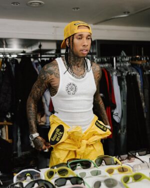 Tyga Instagram - Way Too cocky n the coupe Actin Brand New