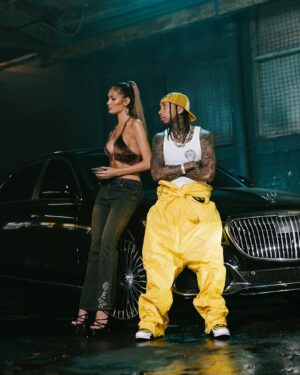 Tyga Instagram - Way Too cocky n the coupe Actin Brand New