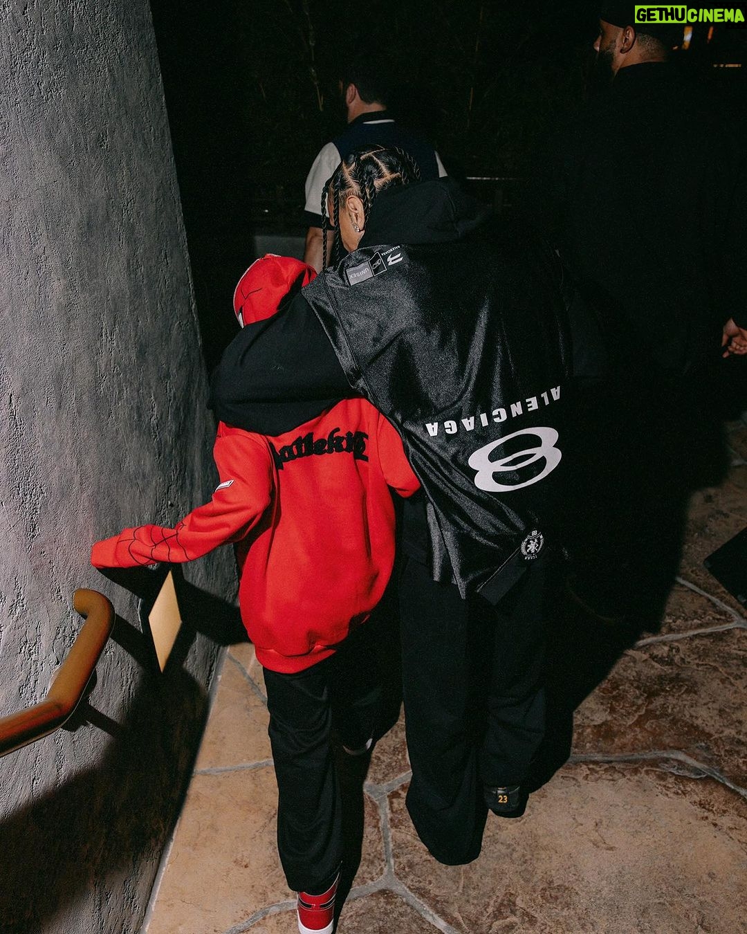 Tyga Instagram - Thank you @universalpictures for the private screening of @theexorcistbeliever in theaters tomorrow 💀 #theexorcistbeliever #universalpictures #sponsored