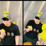 Tyler Ho Instagram - #520❤️ 笑到魚都從眼尾游出來了🐟 不管哪一天 都要開心過日子！해피 해피 ☀️ ☀️ ☀️