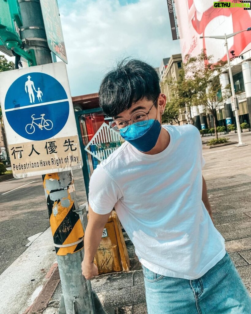 Tyler Ho Instagram - Candid moment Picture description: Tyler being weird in Taipei city. #streetphotography Taipei, Taiwan