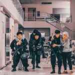 Tyler Ho Instagram - 劇情短片《戰疫》 疫情的無情，讓我們更加有情。 猝不及防地爆發疫情，加上對無法掌握對未知病毒傳播途徑及後續副作用與影響力的狀況下，唯有勇直前進，方能尋得出路。 「要成為什麼樣的人，自己決定。」 這次在片中飾演 — 鄭凱威 斯文冷面，智商在線，老是與另一名主演羅漢生相愛相殺，也第一次接觸到了醫院攝影棚！