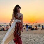 Uditi Singh Instagram – Same time…last year 🫰🏻❤️ Goa India