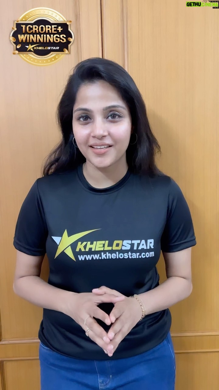 Vaishali Thaniga Instagram - Play and Win big with Khelostar.com ! ๐ Sign up for free, dive into exciting games ๐ฎ, and snag awesome prizes! ๐ Register now ๐, play like a pro ๐น, and you could be rolling in millions ๐ฐ this cricket season. Get a bonus on your deposit โ itโs a win-win! ๐ค Donโt let this opportunity slip away. Link in Bio. ๐ #GameOn #Khelostar #winbig