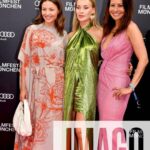 Valerie Huber Instagram - @filmfestmunich wearing wonderful @alexisfegonzalez ✨ Munich, Germany