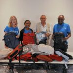 Valerie Huber Instagram - Ich hatte das große Privileg Projekte von @unicef in Malawi besuchen zu dürfen. Ich kann kaum in Worte fassen, wie bewegend es für mich war in meiner alten Heimat diese Einblicke zu bekommen. Danke an @mysamsonite und die @greenactorslounge für die gesponserten Rucksäcke, die Kindern in Malawi zu Gute kommen. 🙏 Ich werde die kommenden Wochen noch genauer über die Projekte berichten, seid gespannt 🤍 #wecare #unicef #GreenActorsLounge #mysamsonite