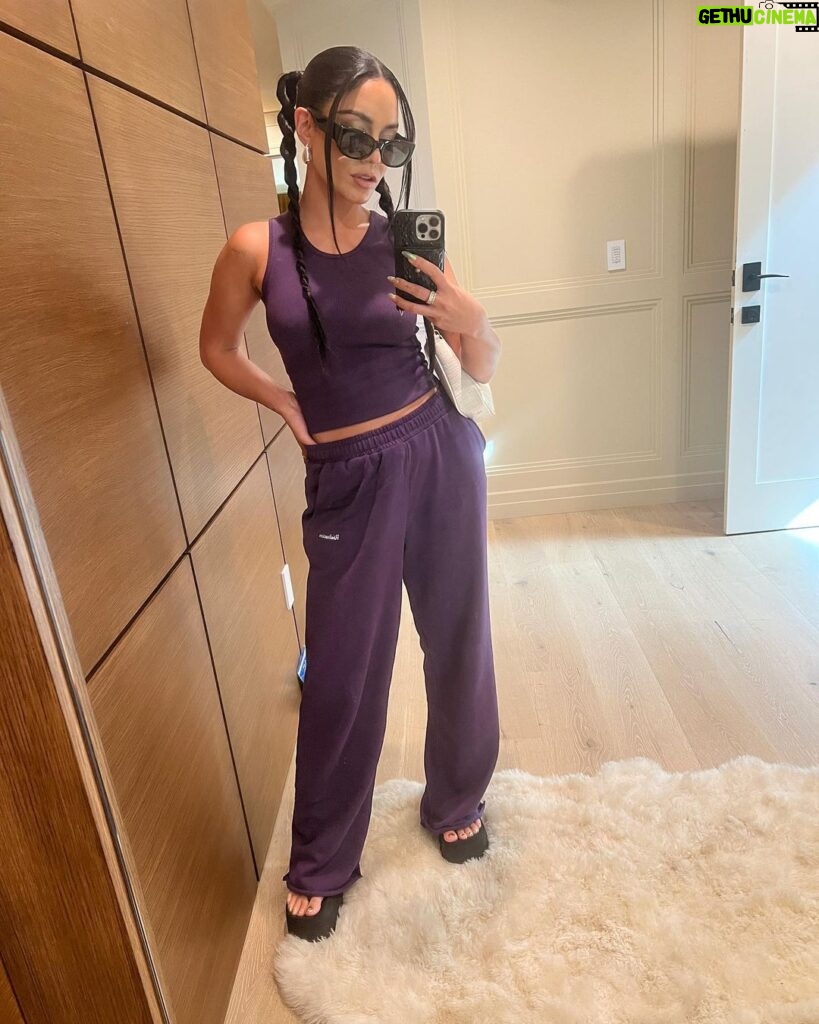 Vanessa Hudgens Instagram - Cute sweats and allergy shots