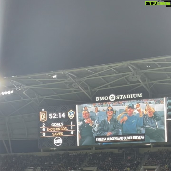 Vanessa Hudgens Instagram - FÚTBOL IS LIFE!!! first game ever annnnd I loved every minute. Go @lafc