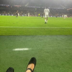 Vanessa Hudgens Instagram - FÚTBOL IS LIFE!!!
first game ever annnnd I loved every minute. Go @lafc