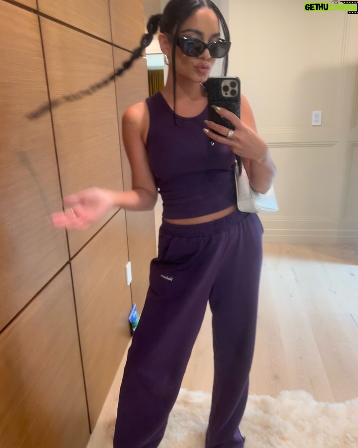 Vanessa Hudgens Instagram - Cute sweats and allergy shots