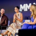 Vanessa Hudgens Instagram - Strong start to the week! 🤯. Such an honor to be the opening keynote speaker at this years MMA Global conference infront of some of the worlds best CEO’s & CMO’s w/ my dear friend & Biz partner @vanessahudgens - shout out to the brilliant @nicolamen from @meta for moderating. #caliwater #makingmoves Meritage Resort at Napa