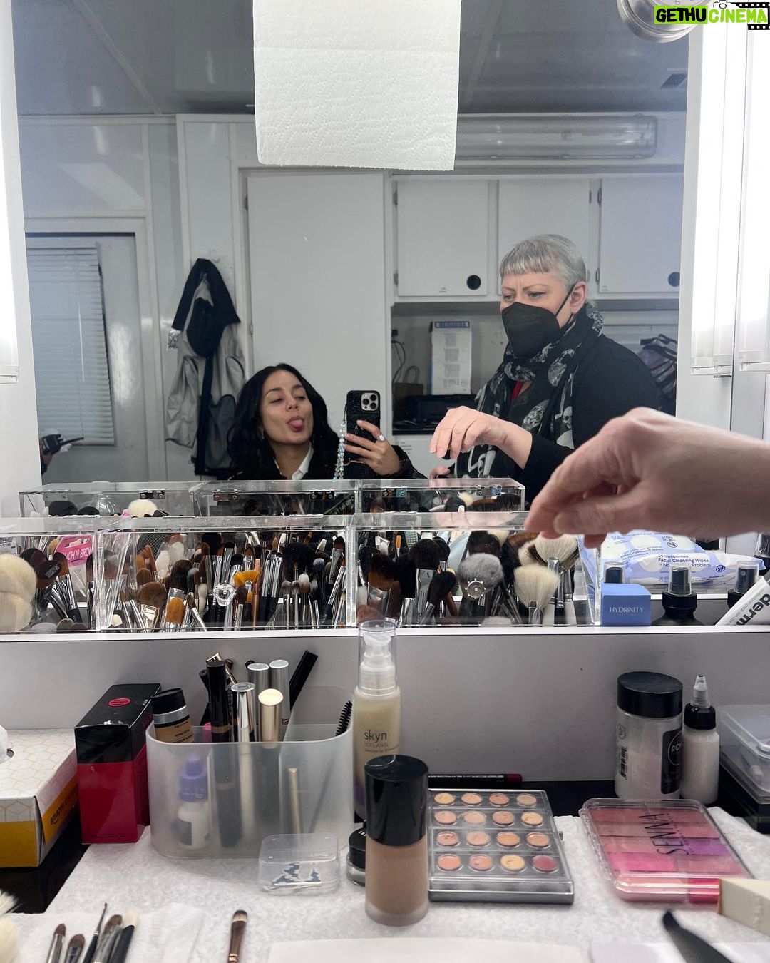Vanessa Hudgens Instagram - That set life