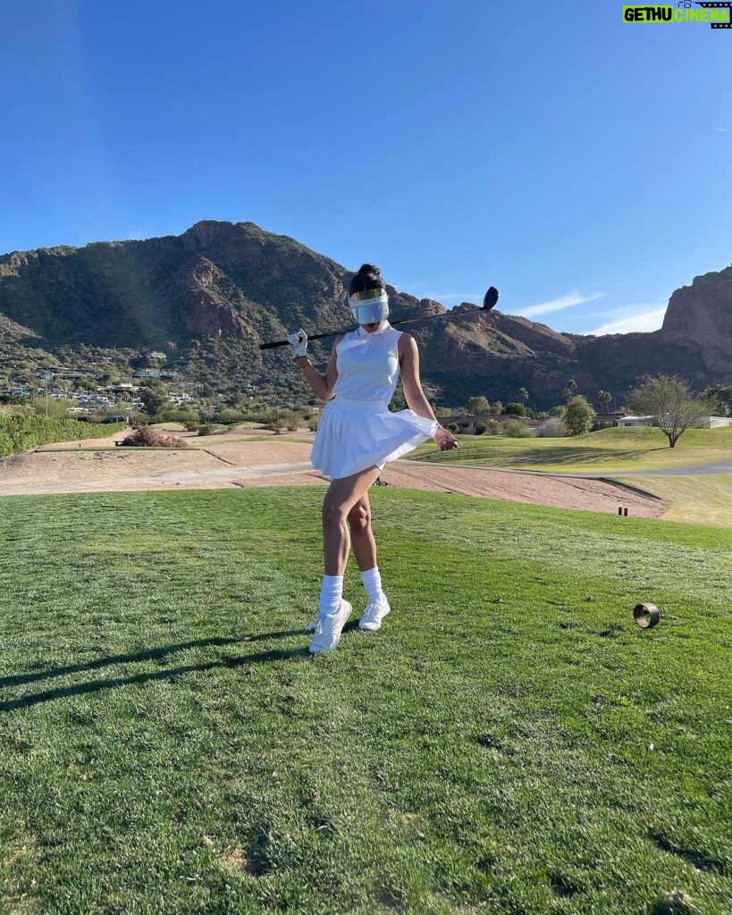 Vanessa Hudgens Instagram - Golf but make it fashion.