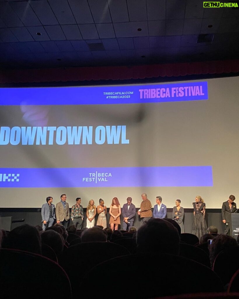 Vanessa Hudgens Instagram - Such a wonderful night premiering Downtown Owl at Tribeca. This movie is so special. So proud of @lilyrabe and @therealhamishlinklater on their directorial debut ♥ got to celebrate w my bestie @laurajaynenew and wear the coziest @michaelkors 🥰
