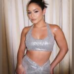 Vanessa Hudgens Instagram - Rhinestones, after parties and my best friend. Win win win.