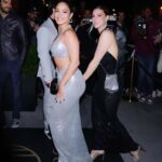 Vanessa Hudgens Instagram - Rhinestones, after parties and my best friend. Win win win.