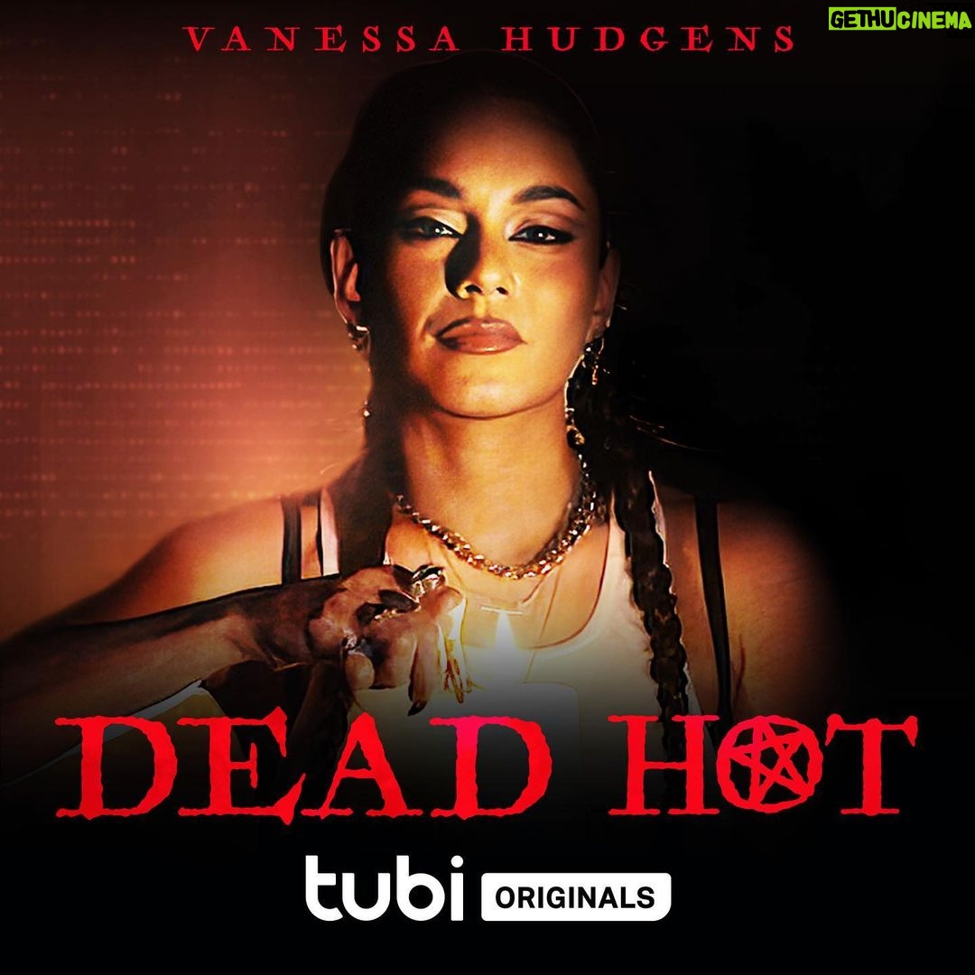 Vanessa Hudgens Instagram - IT’S FINALLY HERE! Stream #DeadHot on @Tubi right now. 🔮
