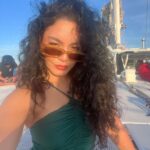 Vanessa Hudgens Instagram - Nothing says dreamy like a catamaran cruise at sunset #foreverphilippines El Nido, Palawan