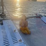 Vanessa Hudgens Instagram - Nothing says dreamy like a catamaran cruise at sunset #foreverphilippines El Nido, Palawan