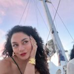 Vanessa Hudgens Instagram - Nothing says dreamy like a catamaran cruise at sunset #foreverphilippines El Nido, Palawan