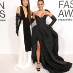 Vanessa Hudgens Instagram - Such a special night presenting my dear friend @verawanggang with her @cfda award. She deserves it all.