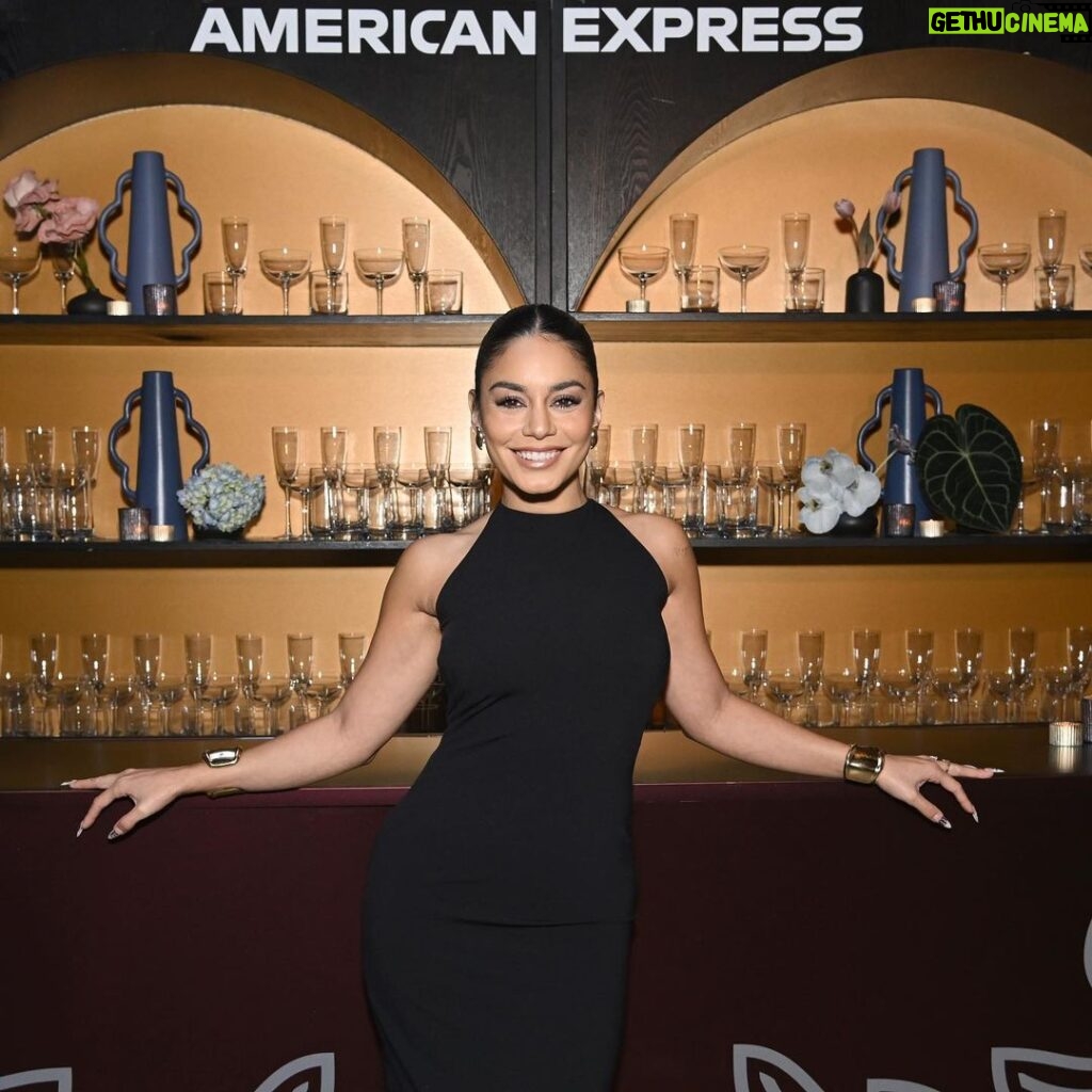 Vanessa Hudgens Instagram - #ad I was so excited to team up with @americanexpressbusiness to celebrate the refreshed Business Gold Card at its latest pop-up experience, Raise the Bar with Business Gold. The event was powered by small businesses for small businesses. I loved how the refreshed benefits and rewards inspired this unique experience from the food and drinks all the way down to the florals. Check out https://go.amex/vhudgens to find out how it can help your small business. #AmexAmbassador #AmexBusiness