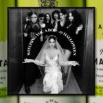 Vanessa Hudgens Instagram - Costumes & Cocktails with @vanessahudgens 🎃🍹👻Original portrait by @franzszony 🖤 the black widow #margaliciousmargarita #halloween #wildlydignified #readytosip