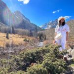 Vanessa Hudgens Instagram - Maroon bells. Didn’t want to leave.