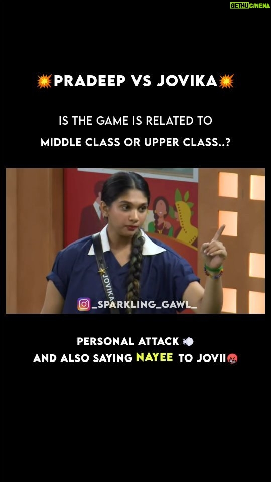 Vanitha Vijayakumar Instagram - Why it's being so much personal💨💥 @jovika_vijaykumar points 💥💯 . Pradeep ena pesitu irukanu purinju dha pesurana 👀😂 Game eh theriyadhavana Evan da Ula vitadhu 😂🤬 Unkita Ilana poi sambarichu vangu da 😂😂 aduthavana pathu porama paru kathadha 😂😂 And jovii also indha age laye kasta patu thiramayala dha anga iruka unga kooda oru competitor ha💥💯🔥 . . ♡ ㅤ    ❍ㅤ     ⎙ㅤ     ⌲ ˡᶦᵏᵉ ᶜᵒᵐᵐᵉⁿᵗ ˢᵃᵛᵉ ˢʰᵃʳᵉ . 𝐅𝐎𝐋𝐋𝐎𝐖 𝐀𝐍𝐃 𝐒𝐔𝐏𝐏𝐎𝐑𝐓 ! @_sparkling_gawl_ 😻💥 . NOTE : I do not own the copyright for the PHOTO , MUSIC , SONG , VIDEO in this AUDIO. This video is purely fan-made. This is purely for entertainment purposes. If any problem, message as on instagram and video will be removed. No need to report or send strikes. . #sparklinggawl #Voiceofliaa #maniraveenaarmy #jovikaarmy #raveenarmy #maniraveena #teamjovi #bb7tamil #bb7tamilpromo #Vijay #CoolSuresh #Aishu #JovikaVijaykumar #mani #Maya Krishnan #araathi #Poornima Ravi #Pradeep #Saravana #Vinusha #Yugenran #Vichitra #Raveena #maveena #Akshaya #Ananya #Vinusha #Nixen #vanitha #nixenarmy Coimbatore, Tamil Nadu