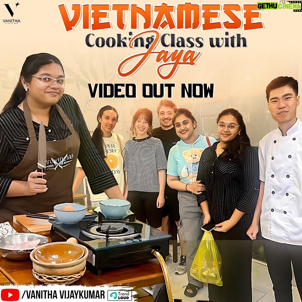 Vanitha Vijayakumar Instagram - https://youtu.be/K_mlko70bfg @jaynitha_rajann fun viatnamese cooking cclass in #hochiminh @provincialtable.cookingclass