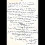 Vanitha Vijayakumar Instagram - @jovika_vijaykumar hand written note to all the viewers fans and supporters #jovikavijayakumar #jovika #biggbosstamil #chennairains #BESAFE #KEEPSWIMMING