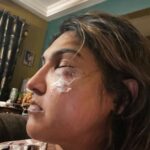 Vanitha Vijayakumar Instagram - Posting my brutal attack with a lot of bravery. #biggbosstamil is just a game show and this is not right . Violence is not right