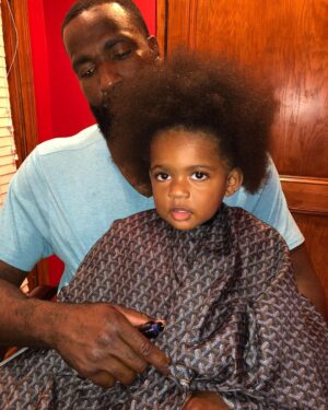 Vanity Alpough Instagram - I can not put into words how amazing you are as a father @kendrickperkins You are killing it with the final four and I’m so proud of you! The kids and I Love You so much and we are so grateful to have you in our lives…Happy Father’s Day Baby Cakes and I hope you are enjoying your day🖤