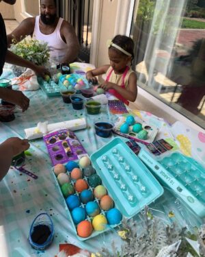 Vanity Alpough Instagram - I can not put into words how amazing you are as a father @kendrickperkins You are killing it with the final four and I’m so proud of you! The kids and I Love You so much and we are so grateful to have you in our lives…Happy Father’s Day Baby Cakes and I hope you are enjoying your day🖤