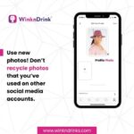 Vanity Alpough Instagram - Wink Wednesday! We are one week away for a very exciting announcement 📣!!!! March 30th! Stay Tuned! 🤗 #winkndrink😉🥂team #winkwednesday #meetnow #socialapp #linkinstantly