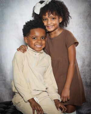 Vanity Alpough Instagram - Happy 5th Birthday to my twin babies that has came into my world and made things a little harder but a lot better! These 2 are giving me and their dad a run for our money literally lol, from Zoey turning out just like her mama and absolutely loving to shop and is into all the glitter hunty! To Karter bouncing around, bouncing around, bouncing literally and keeping our hospital bill lit! This duo has really added noise and light into our household and I’m enjoying every minute! Time has flown by and these are my last little babies so @ittakes2babies it’s your world! 
🗣LetsGo