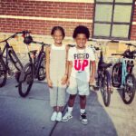 Vanity Alpough Instagram - Good morning from the twins☀️ @ittakes2babies Now if y’all see this🚸 on my story that mean they done walked Karter ass out of school because he got all those chains on telling my cousin Quincy he’s Lebron James🤦🏽‍♀️
