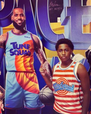 Vanity Alpough Instagram - Be sure to check out Space Jam 2 in theaters today! We really enjoyed watching at the premier last night it was a very entertaining but I personally enjoyed the message! #SpaceJam #Warnerbros #SpaceJam2MoviePremierHouston