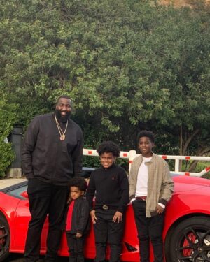 Vanity Alpough Instagram - I can not put into words how amazing you are as a father @kendrickperkins You are killing it with the final four and I’m so proud of you! The kids and I Love You so much and we are so grateful to have you in our lives…Happy Father’s Day Baby Cakes and I hope you are enjoying your day🖤