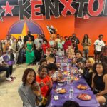 Vanity Alpough Instagram - Stone will soon be turning 12 @kenxtonperkins shout out to the family and friends that attended and a major shout out to @juggag74 for the shoe painting kit it was a hit the kids loved it and I will need more for the next party!