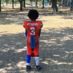 Vanity Alpough Instagram - Let the games begin! @ittakes2babies #KarterThomas #BabyBoy #ItAllStartedOutAtTheFootballGame #Touchdown