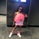 Vanity Alpough Instagram - Finally took my favorite girl to see Barbie while the Kens are at football practice💕 #ZoeyJo’Lii #MyGirl #MySizeBarbie @ittakes2babies