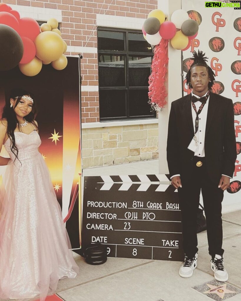 Vanity Alpough Instagram - Y’all know my s☀️n shine @kendrick_perkins777 does not like attention so I had to literally beg him to go to his 8th grade dance! I don’t want him being shy make him miss out on precious memories! Having my niece @calysse.bigbird there on his side looking beautiful was all so perfect! #ICantWaitUntilSchoolisOver #HighSchoolers #EnjoyingEveryMoment