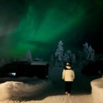 Varun Tej Instagram - Catching the stardust in my hands. A truly magical experience. #AuroraBorealis #northernlights