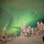 Varun Tej Instagram - Catching the stardust in my hands. A truly magical experience. #AuroraBorealis #northernlights