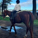 Vera Kolodzig Instagram – Sobre a quebra de padrões:
Cresci a ouvir a minha mãe dizer que o super homem ficou paraplégico porque caiu de um cavalo. Um pouco trágico eu sei, mas era a forma da minha mãe me proteger de uma actividade que considerava perigosa, com a melhor das intenções. Claro que desenvolvi um medo de cavalos até hoje, que já reconheci na minha irmã também, que cresceu sob as mesmas palavras. 
Quando me convidaram para fazer a novela Espírito Indomável em 2010 tremi ao pensar que teria de montar. Não queria recusar aquela personagem tão rica e descansaram-me dizendo que iria ter aulas. Tive 5 ao todo antes de começar a gravar, o que obviamente não foi suficiente para ganhar confiança e autonomia em cima do cavalo. Começámos a gravar no sul do Brasil e quando lá cheguei tudo me pareceu mais fácil: os cavalos eram bem mais baixinhos e “conduzi-los” era como usar um joystick. Aparentemente não são treinados da mesma forma. No Brasil com as rédeas numa só mão, conseguia galopar por entre os bois e as vacas segura e confiante. E usei gatilhos mentais na construção de personagem que abafavam o meu medo quando fazia de “Zé”. Voltei e foi-me designado o cavalo mais manso que havia. Ao longo de 7 meses consegui montá-lo com confiança. Quando a meio da novela me trocaram o cavalo apanhei um susto e passei a fazer as cenas com o cavalo à mão. 
O Mateus agora quer fazer equitação. Tremi um pouco com a ideia, mas encho-me de orgulho quando o vejo feliz e confiante. Ainda tenho a voz da minha mãe a ressoar na minha cabeça, mas tenho a consciência de não lhe incutir esse medo para que ele possa finalmente quebrar este padrão familiar. A segunda foto foi em contexto de gravações. Já consigo andar a passo e desfrutar dos passeios. Há medos que não se explicam mas há outros que se explicam muito bem. Ainda não venci o meu por completo mas no que depender de mim, o Mateus não desenvolverá o mesmo. Tens consciência de que medos te foram incutidos?
.
.
.
@woodstables 
#quebradepadrao #equitacao #montar #cavalos #medos #kologica #parentalidade #parentalidadeconsciente