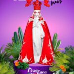Vermelha Noir Instagram – “La religión no justifica tu odio”
Este look está inspirado en la virgen de San Juan de los Lagos puesto que mi familia y yo somos creyentes, además de hacer alusión a las fiestas patronales y claro con un mensaje.
Vestuario @emmanuelvictoriaatelier
Corona @dannra
Peluca @uzotsuki
Joyería @ghelguera
Uñas @jewelry___nails

#dragracemexico