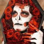 Vermelha Noir Instagram - 🌹Y los muertos aquí lo pasamos muy bien, entre flores de colores…🌹 Inspired by the great @vandervonodd . Fotografía y dirección C @maneoseafufus Vestuario: @maria_la_beltran Makeup & styling: Vermelha . 💄 PRODUCTOS 🔴Base: Blanco de Verónica 🖤Sombras: Cremated and Blood Sugar from @jeffreestarcosmetics ⚫Delineador y cejas @natural_girl_oficial #fashion #drag #gay#art #makeup #lgbt #photograph #instagay #dragqueen #rpdr #rupauldragsrace #instadrag #dragrace#lgbtq #queen # #dragmakeup #instagay ##dragqueyensoyfinstagram #gayboy #dragqueenmakeup #fashion #fashiondesigner #makeupartist #style #art #localqueen #dragartist #drmx #diademuertos Queretaro